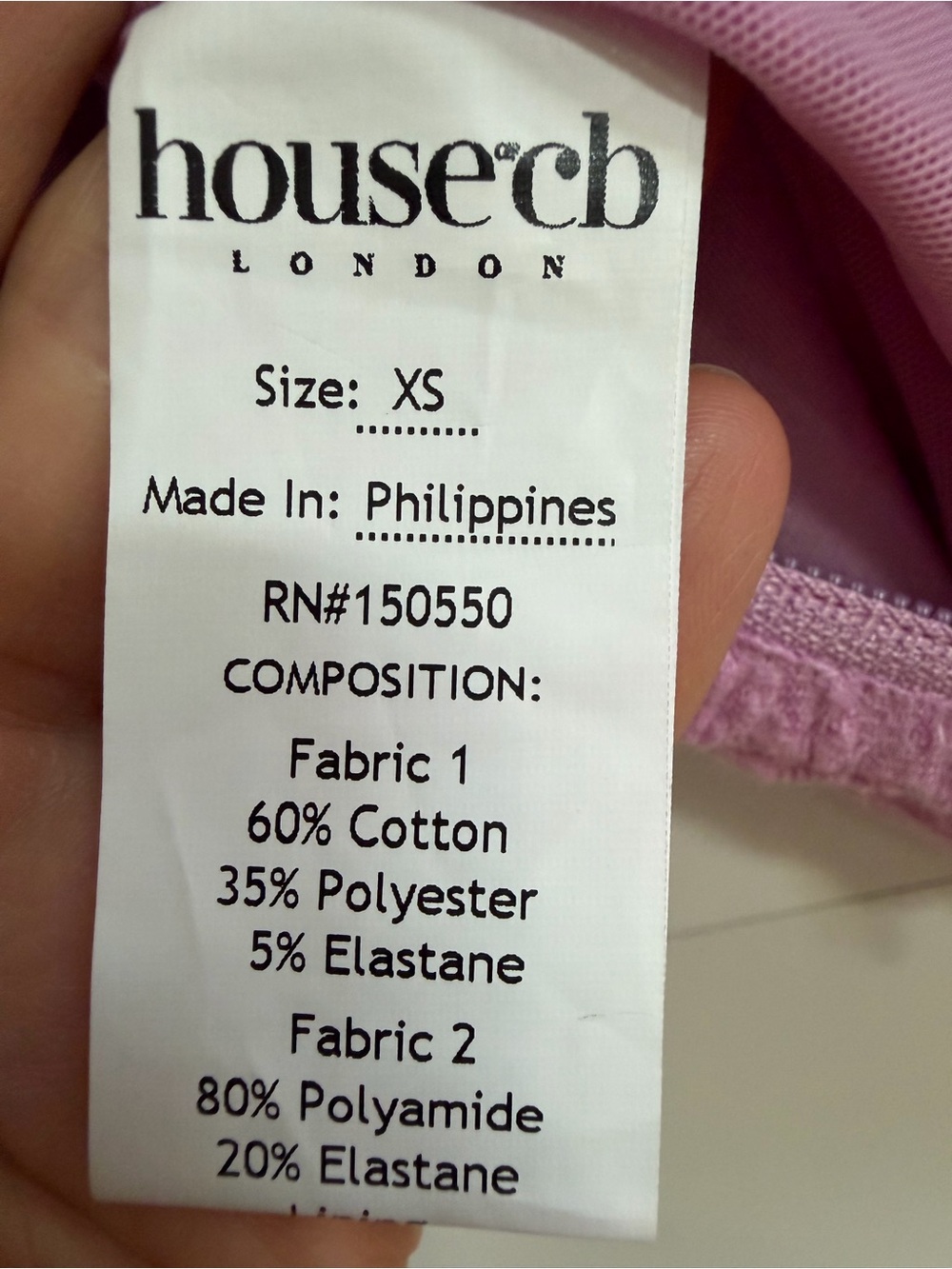 House of CB Paola Pink Cutout Corset - Picture 7 of 7